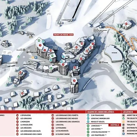 Apartment Le Pouzenc - 6 Personnes Acces Direct Aux Pistes Mae-0674 Les Orres